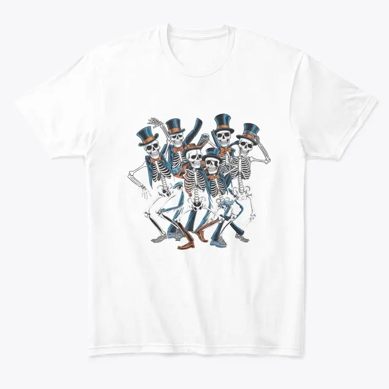 Dancing Skeleton Dancing Legends T-shirt