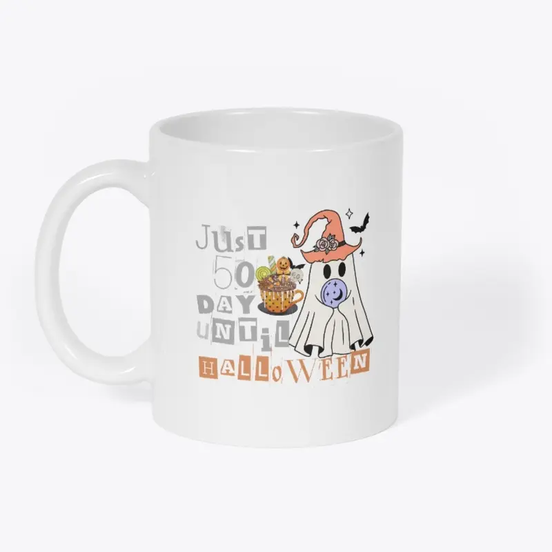 Just 50 Day Until  Halloween T-shirt